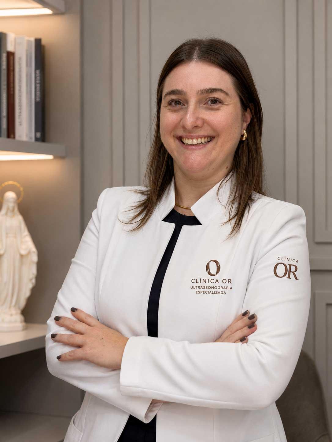 Dra. Marien Édina Foresti em atendimento na Clínica OR, em Passo Fundo